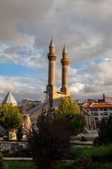 mosque in the city