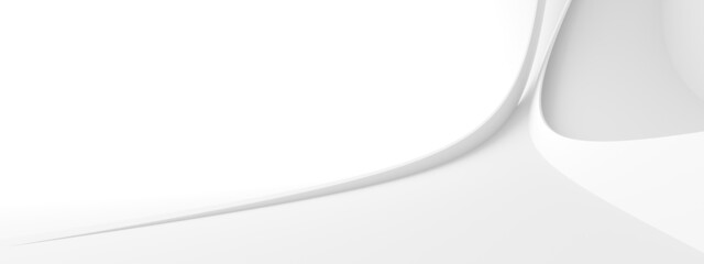 Fototapete - Abstract Architecture Background. Minimal Graphic Design