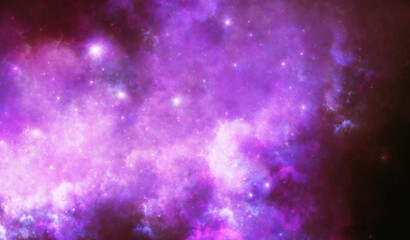 Wall Mural - Synthwave Nebula #56 - High Resolution (13k)
