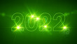 Illustration - 2022 - Neon - Neonlicht - Neujahr - Silvester - Sylvester