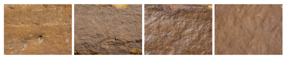 Wall Mural - Includes a set of natural stone texture background images.