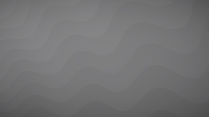 Wall Mural - Abstract background of wavy lines in shades of gray