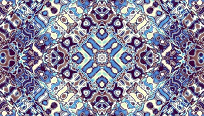  Abstract fractal pattern.