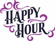 Happy Hour Custom Bar Text Banner