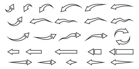 Poster - Volumetric arrows, great design for any purposes. Vector illustration. Stock image. 