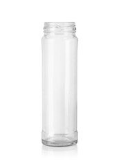 Wall Mural - empty glass jar isolated