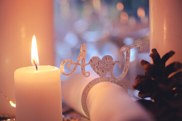 Poster - table de mariage