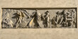 Bas-relief depicting scenes from Greek mythology, Brandenburg Gate, Pariser Square, Unter den Linden, Berlin, Germany