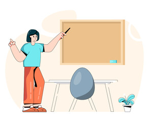 Wall Mural - Class Teacher