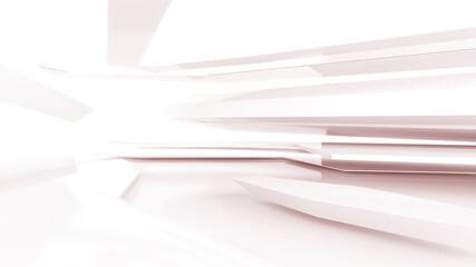 Poster - Abstract background soft red structure,3D rendering