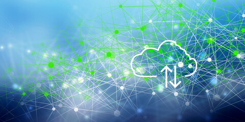 Poster - 2d rendering technology Cloud computing 
