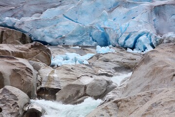 Sticker - Nigardsbreen Glacier in Norway