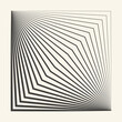 Abstract background with lines. Square shape with art geometry lines.