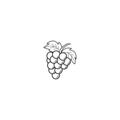 Wall Mural - Grape icon