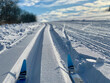 canvas print picture - Winter im Erzgebirge