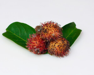 Wall Mural - Rambutan fruit contains nutrients that offer a myriad of benefits for the body. The word 