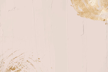 Wall Mural - gold glitter decorated vector pastel texture background