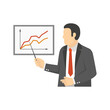 © Rasim - BUsinessman icon vector design flat