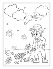 Thanksgiving Coloring Pages for Kids, Fall Coloring Pages for Kids, Autumn Coloring Pages for Kids