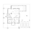 © Free_styler - Detailed architectural private house floor plan, apartment layout, blueprint. Vector illustration