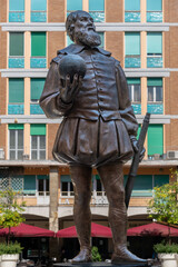 Galileo Galilei statue in Pisa, Italy