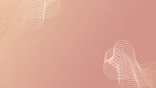 Fine Geometry. Soft Pink Background With Fine Geometry.Lines.
