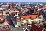 Fototapeta Miasto - Wroclaw Old Town cityscape