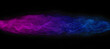 © PixlMakr - Purple blue turbulent smoke illustration on black background