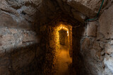Fototapeta Desenie - under the tunnel acre fortress