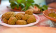 Typical jordanien food - falafel