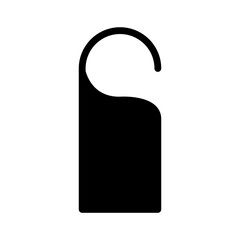 Wall Mural - Door label icon