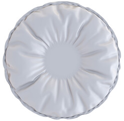 Wall Mural - white textile pillow with empty space for your object or text