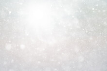 Abstract Snow Background Sky Snowflakes Gradient