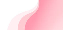 Background Pink White Abstract With Soft Waves