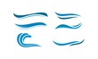 © artidea - set template water wave logo