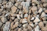 Fototapeta Desenie - A pile of rocks on the ground