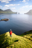 Fototapeta Do pokoju - Drangarnir and Tindholmur is one of the top sights in Faroe Islands