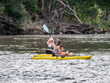 Two Yellow Kayaks
