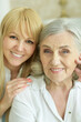 © aletia2011 - Portrait of senior woman with daughter at home