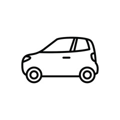 Poster - City car icon