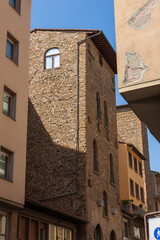 Wall Mural - Florence, Tuscany, Italy: a street in the old town