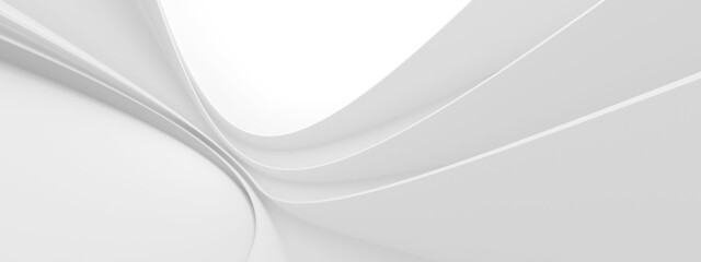 Fototapete - Modern Technology Wallpaper. Circular Graphic Design