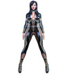 © vladnikon - 3D comics cosplay anime secret agent woman.