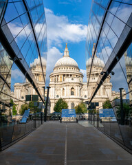 Sticker - St. Paul's cathedral in London. England