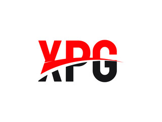 XPG Letter Initial Logo Design Vector Illustration