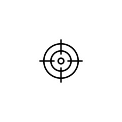 Poster - Target icon, target sign vector