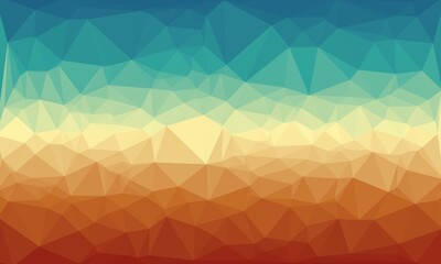 vibrant creative prismatic background with polygonal pattern