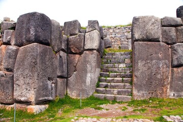 Wall Mural - Sacsayhuaman, Inca ruins in Cusco or Cuzco town, Peru