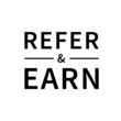 © dzm1try - Refer and earn text poster. Clipart image