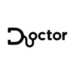 doctor lettering and logo design